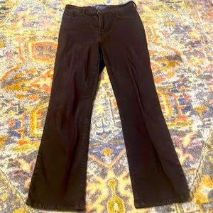 Not Your Daughters Jeans in brown. Size 6P. Boot cut. Good used condition.